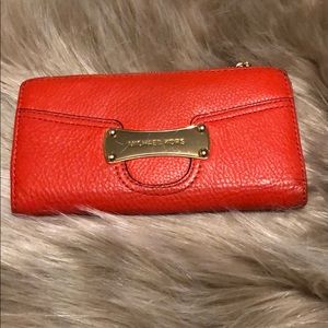 Michael Kors full size leather wallet